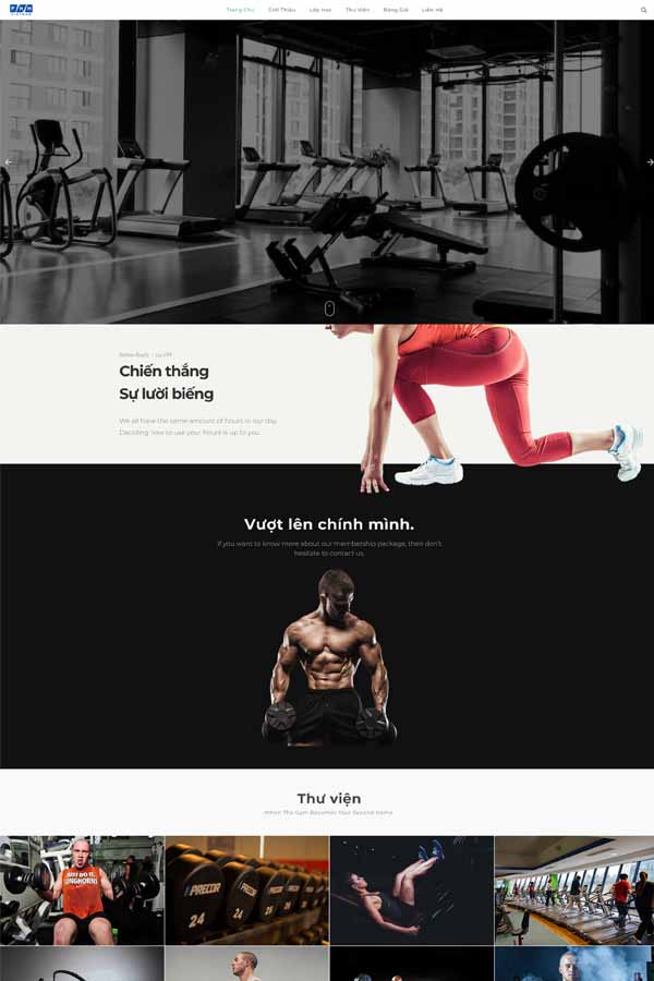 Website yoga & gym 01